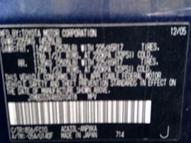 2006 TOYOTA RAV4 BLUE 2.4 AT AWD.  Z24888